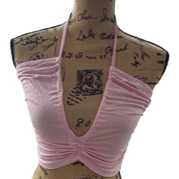 Pink Halter Top - Picture 1 of 4